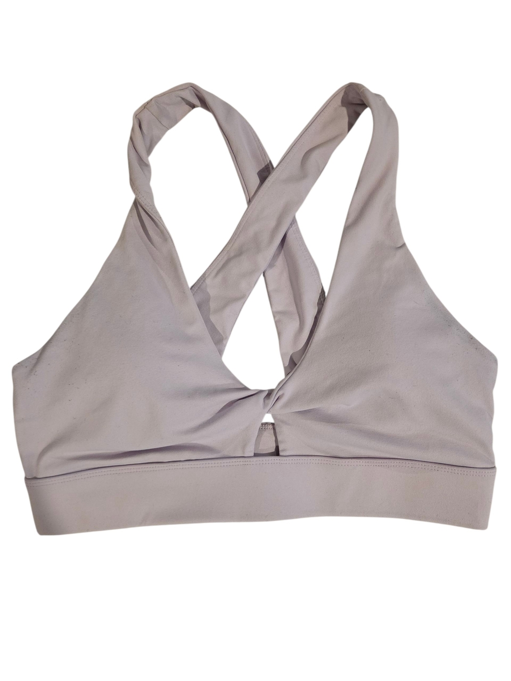 Fabletics Light Lavender Crossback Sports Bra